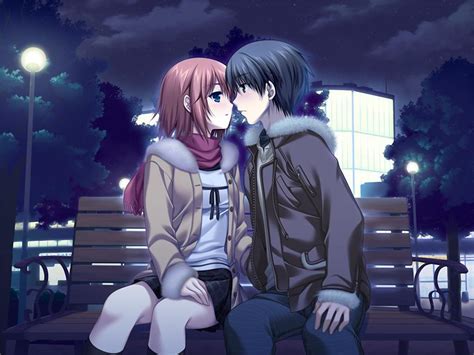 anime couple kissing|16 Romance Anime Where The Couple Gets Together。